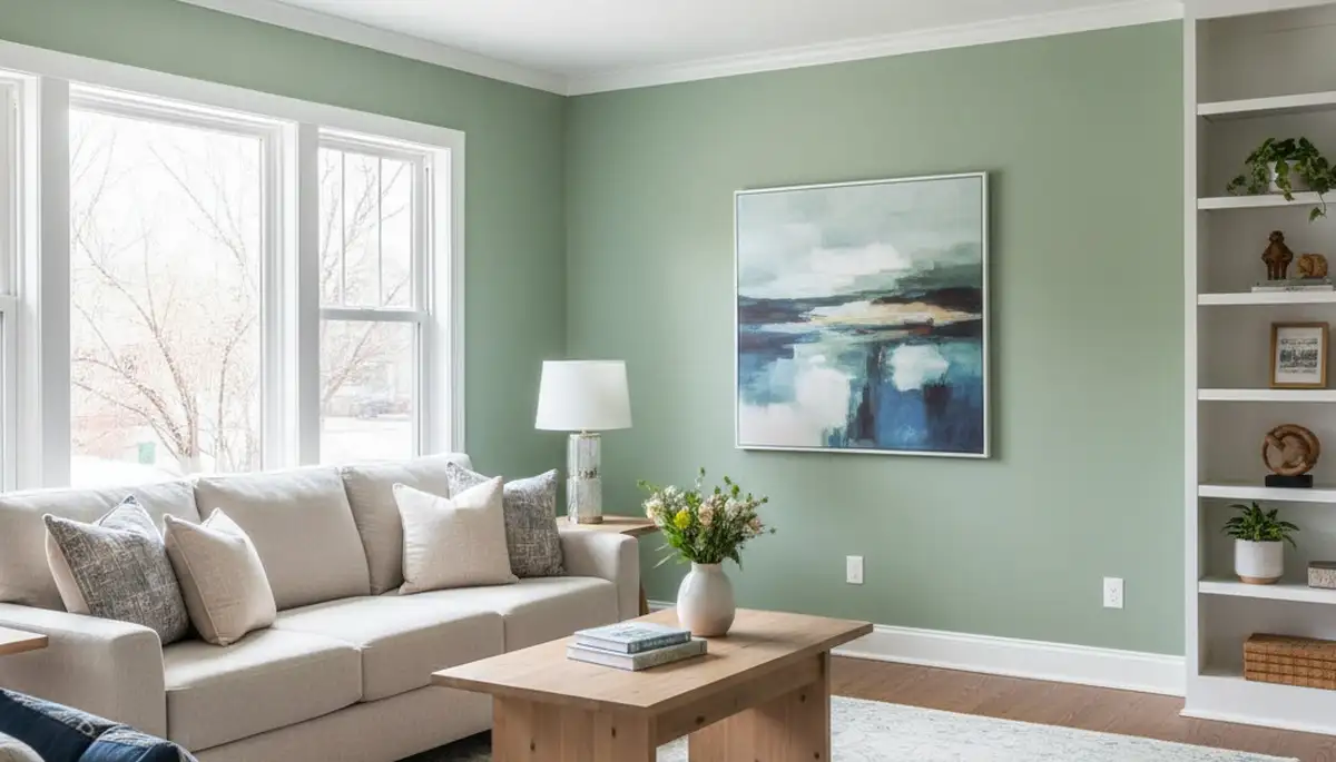 Completed interior house painting in Colorado Springs CO with smooth walls and fresh modern colors