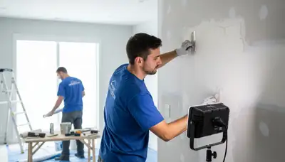 Professional drywall repair and wall restoration in Colorado Springs, CO home interior