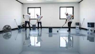 Professional epoxy garage floor coating in Colorado Springs, CO for durable home protection