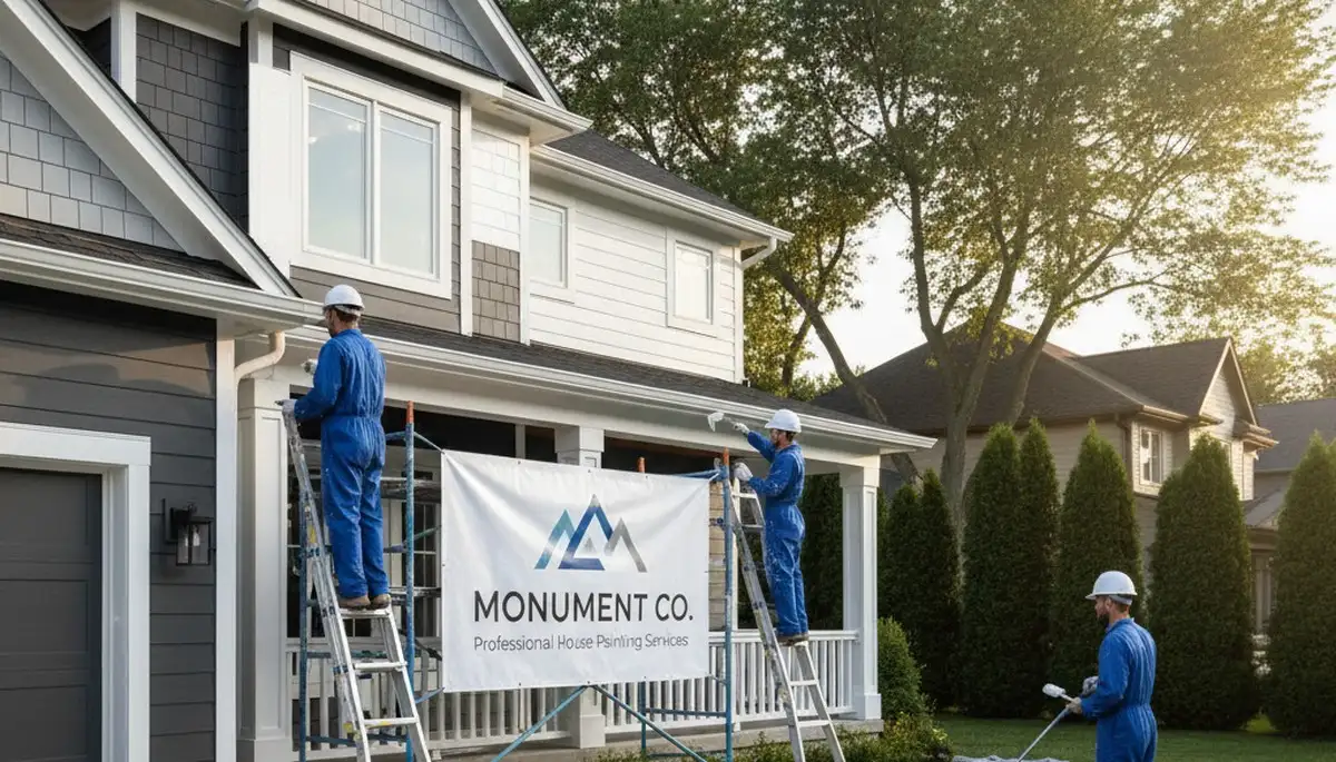 Professional house painters in Colorado Springs CO providing expert residential painting services