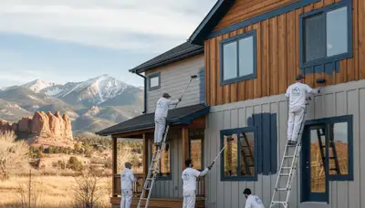 House painting service in Colorado Springs, CO for residential interior and exterior projects
