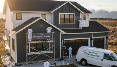 Professional house painters in Colorado Springs CO providing expert residential exterior painting