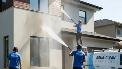 Professional pressure cleaning for home exterior in Colorado Springs, CO restoring paint and curb appeal
